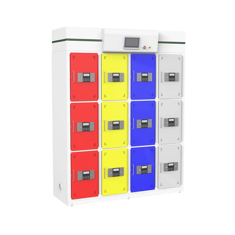 Twelve-door Gas-purifying Multi-type Chemical Storage Cabinet