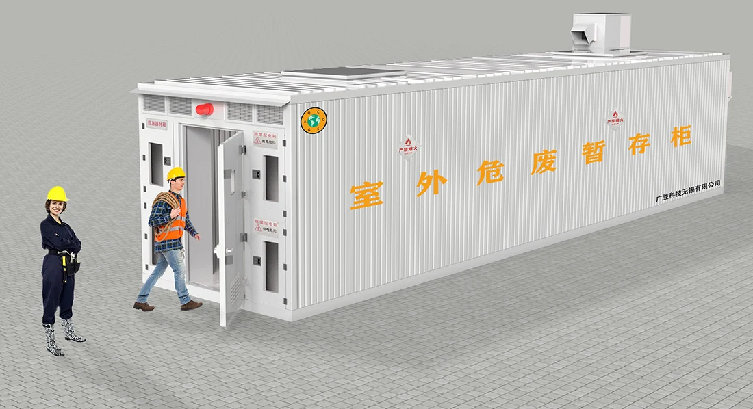Walk-in Explosion-proof Hazardous Waste Container Warehouse